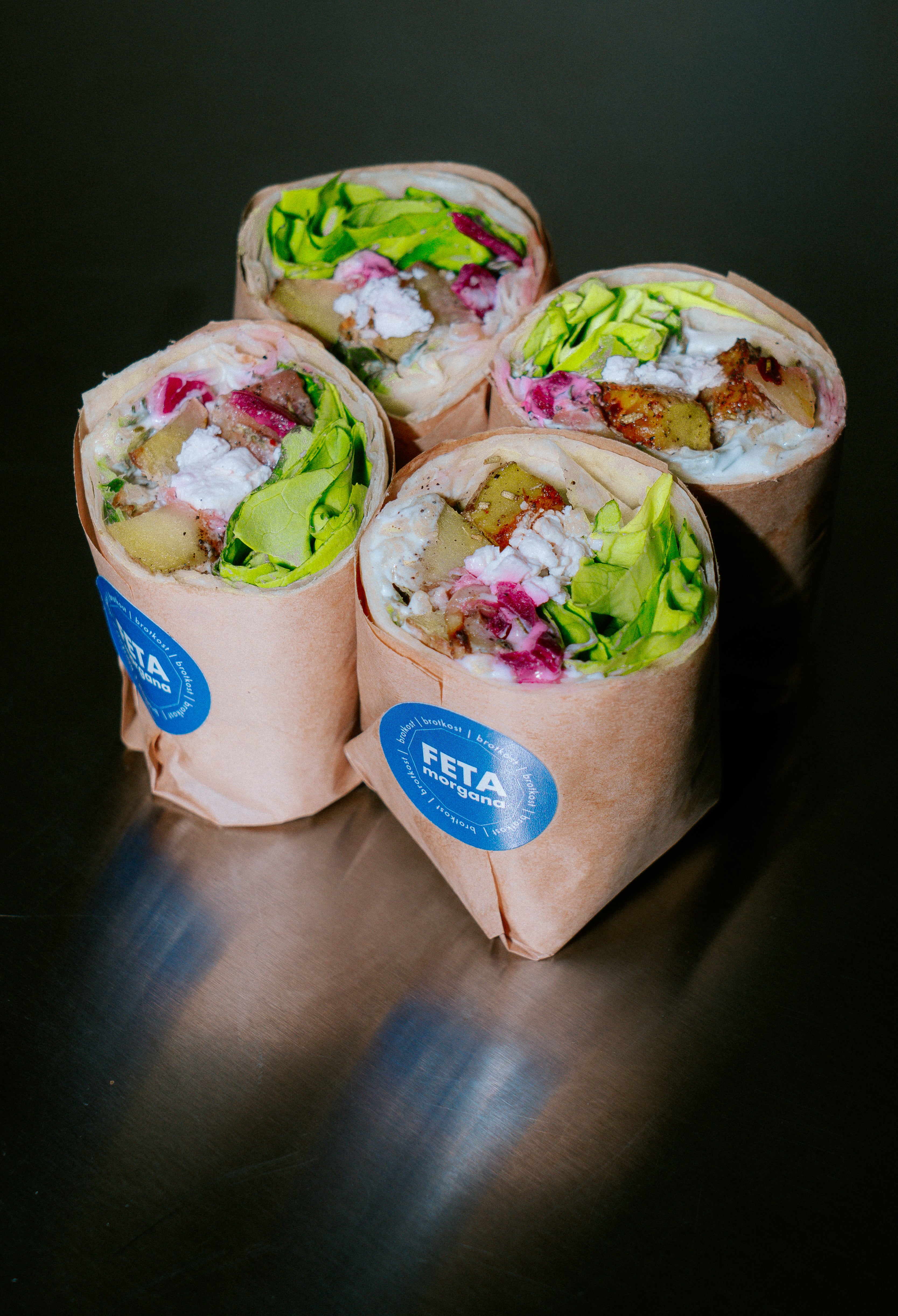 Feta-Morgana (8 Wrap-Hälften)