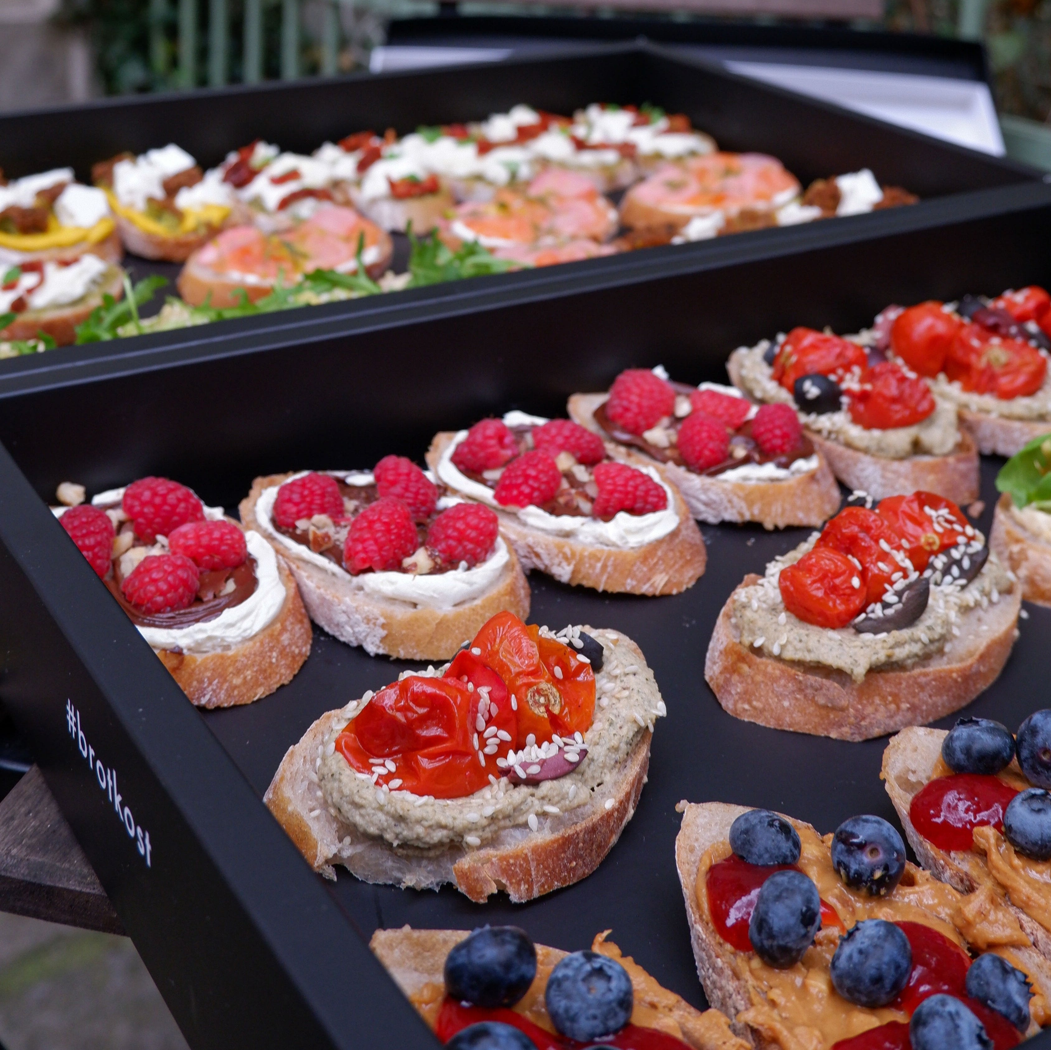 Individuelle Brötchen-Box