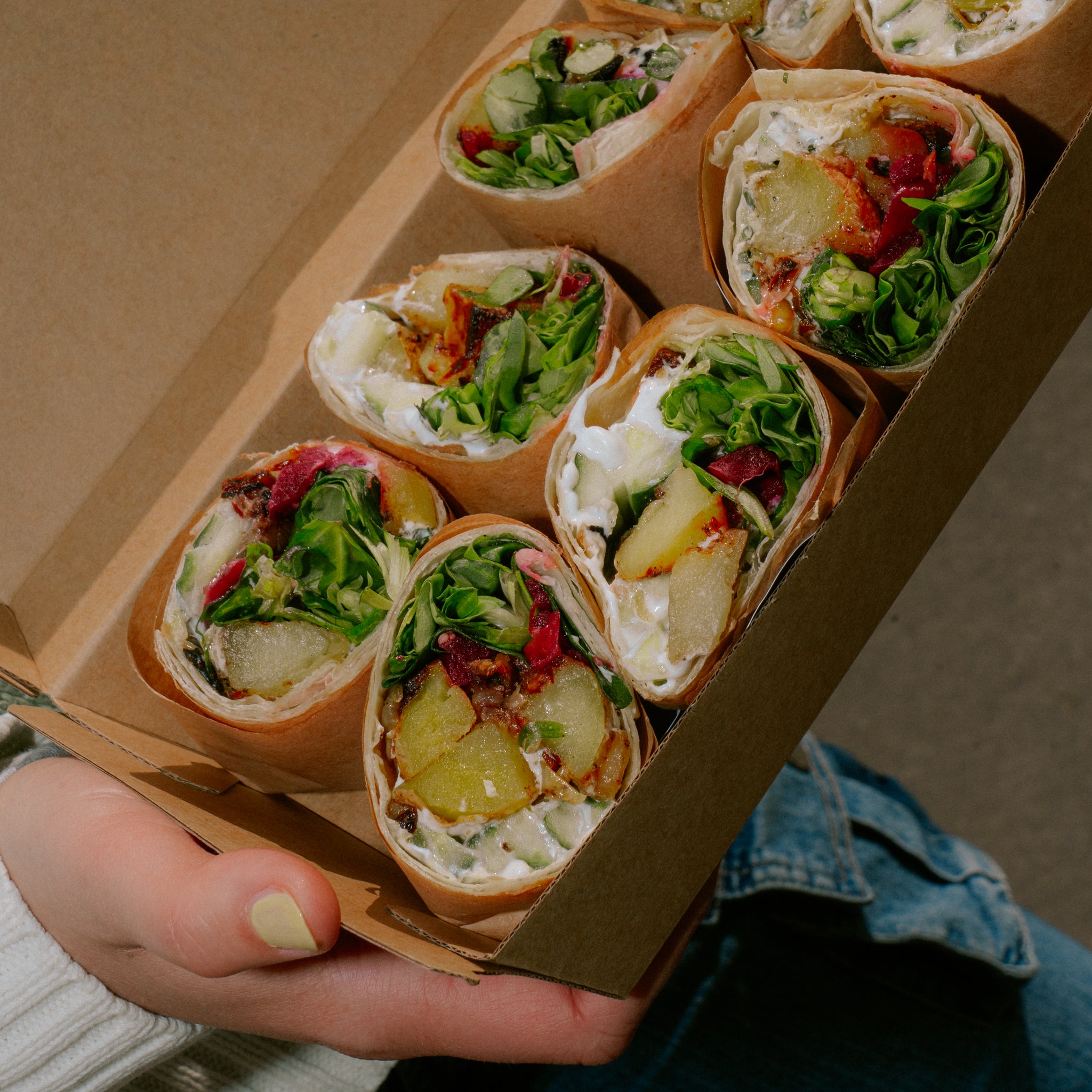 Feta-Morgana (8 Wrap-Hälften)